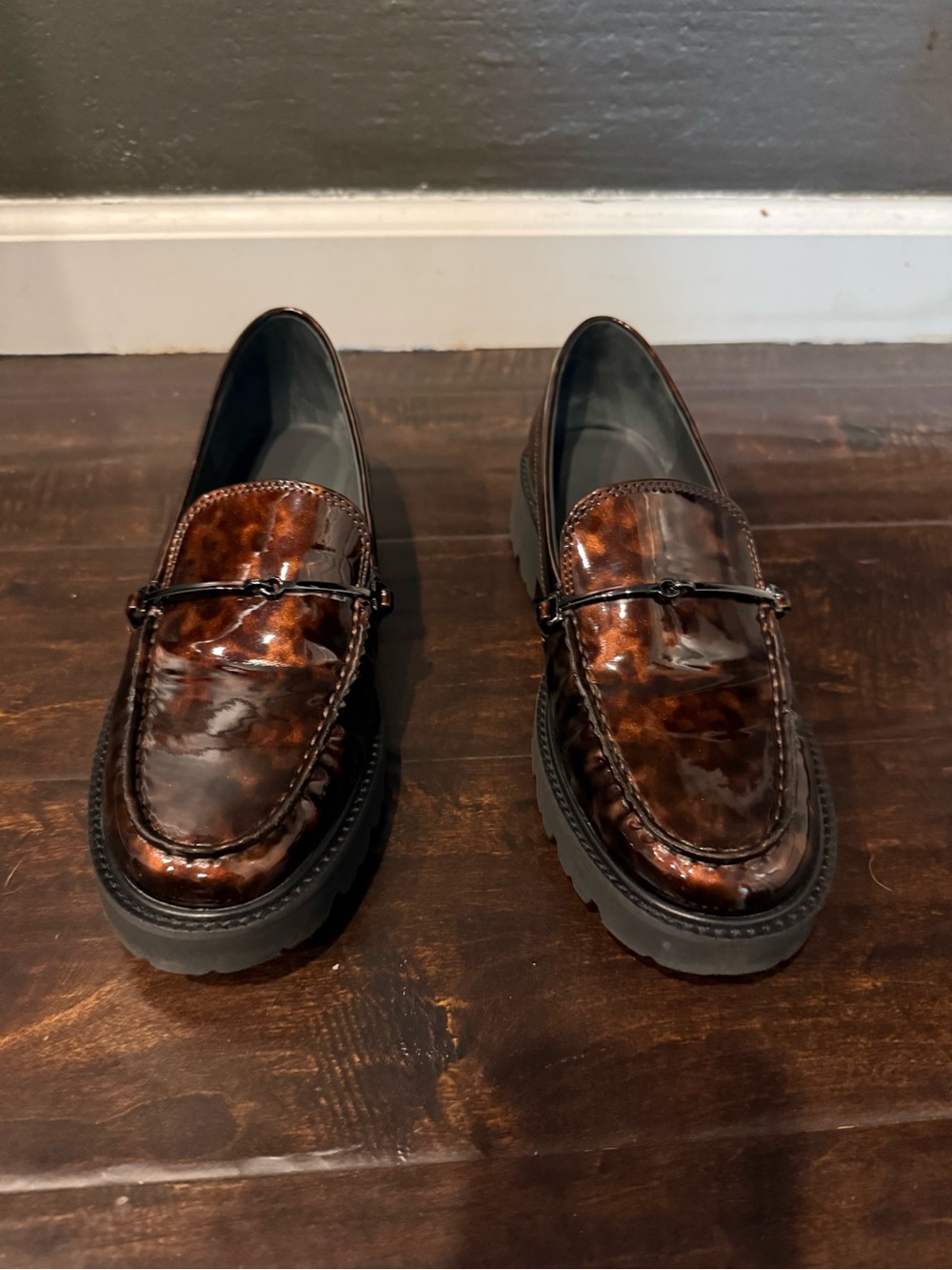 ✨ Franco Sarto L-Senna Chunky Loafers – Women’s Size 6.5